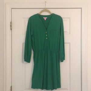 Shamrock Green Lilly Pulitzer Dress S